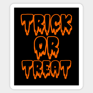 Halloween Trick Or Treat Sticker